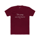 "Two Wings on the same dirty , dirty bird" Tee: Tapered Fit, Unisex Lightweight Combed Cotton Crew Neck.