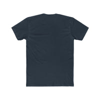 "Hello My Name is Daddy" Tee: Tapered Fit, Combed Cotton Crew Neck.