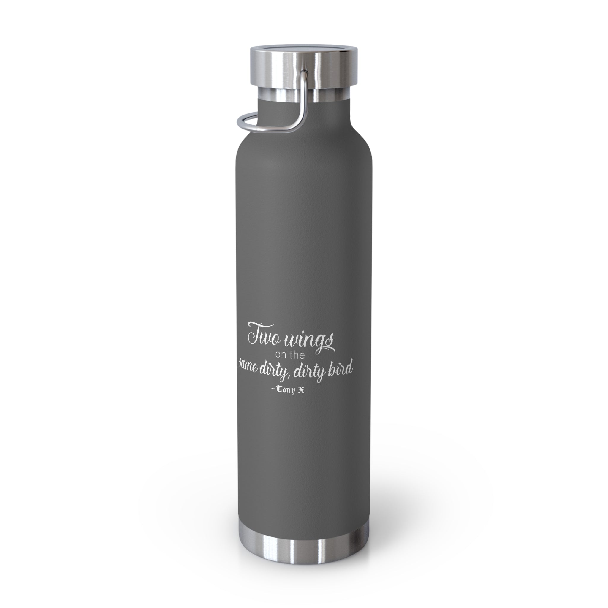 "Two Wings" Vacuum Insulated Water Bottle, Travel Flask for Outdoors, Sports, Work, Hiking