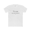"Two Wings on the same dirty , dirty bird" Tee: Tapered Fit, Unisex Lightweight Combed Cotton Crew Neck.