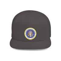 The Montaga Podcast Stylish Flat Bill Snapback Hat.