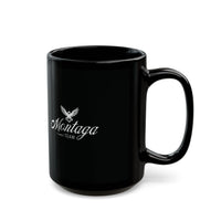 Team Montaga Ceramic Mug in black: 11oz & 15oz sizes