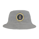 Montaga Seal Bucket Hat Casual Headwear in Light Grey