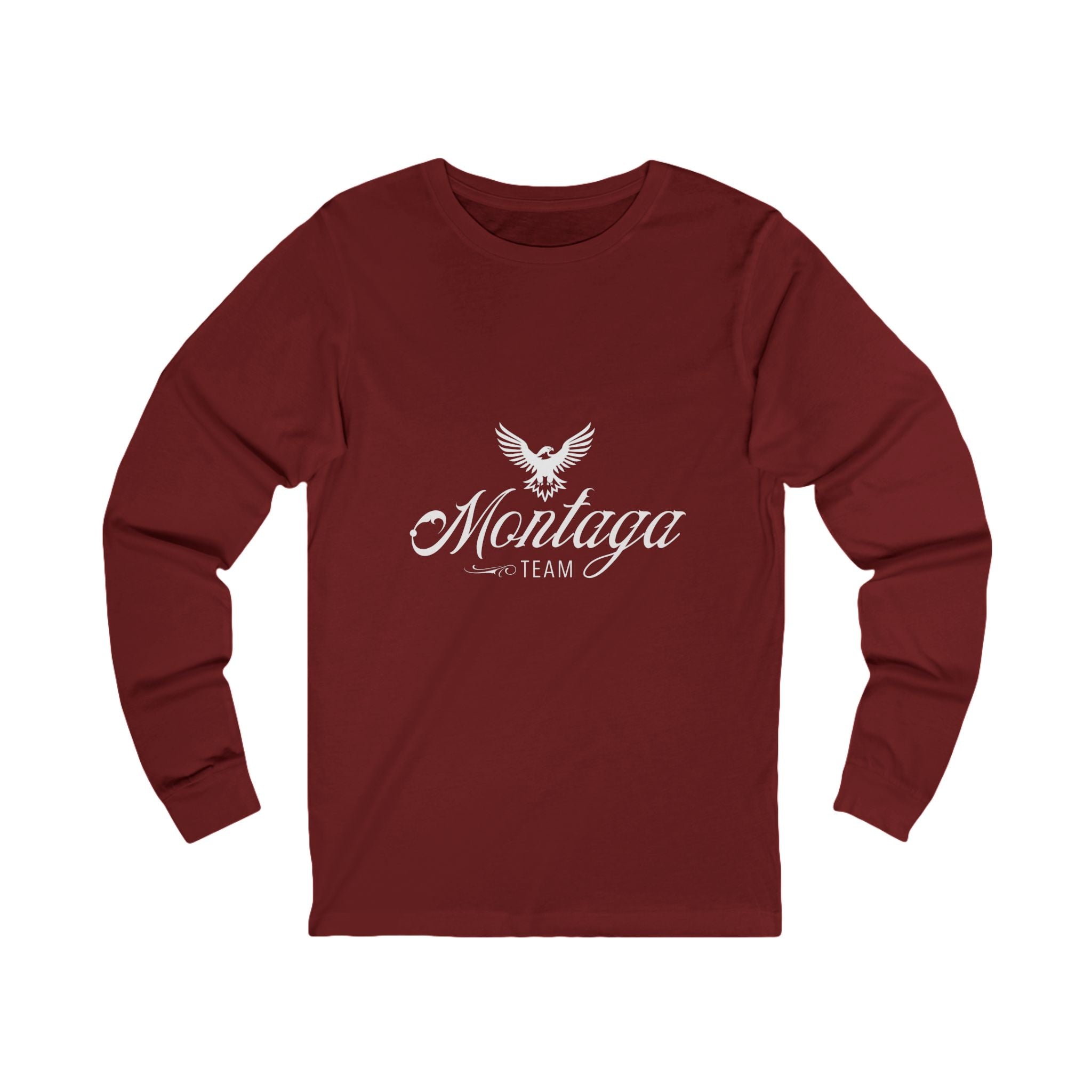 Team Montaga Long Sleeve Tee, Unisex Long Sleeve T-Shirt.