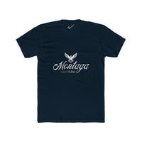 Team Montaga Tee: Tapered Fit, Unisex Lightweight Combed Cotton Crew Neck.