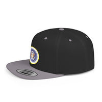 The Montaga Podcast Stylish Flat Bill Snapback Hat.