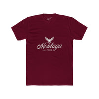 Team Montaga Tee: Tapered Fit, Unisex Lightweight Combed Cotton Crew Neck.
