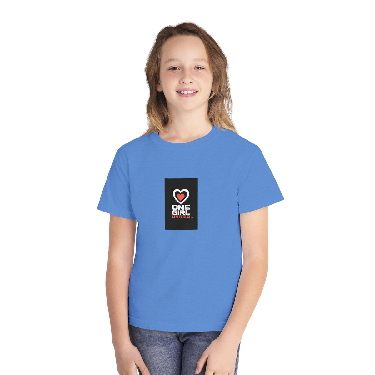 One Girl United Short Sleeve Youth Tee