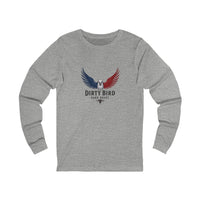 Dirty Bird Dark Roast Long Sleeve Tee, Unisex Long Sleeve T-Shirt.
