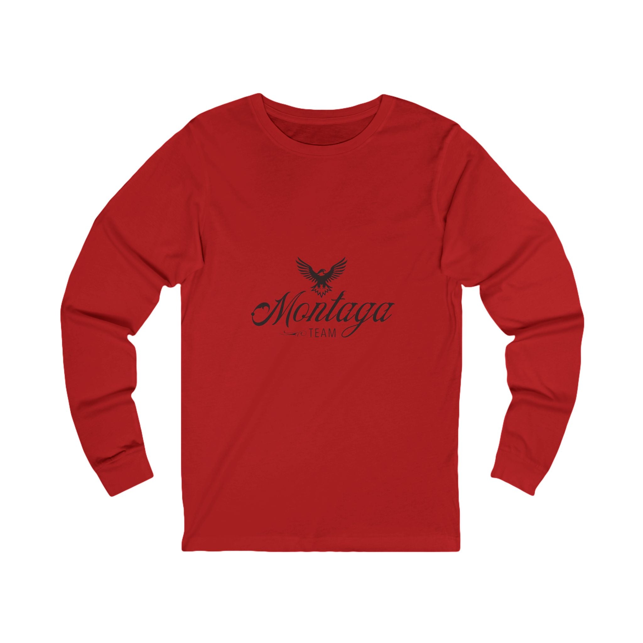 Team Montaga Long Sleeve Tee, Unisex Long Sleeve T-Shirt.