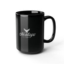 Team Montaga Ceramic Mug in black: 11oz & 15oz sizes