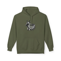 All American Dog Fleece Hoodie - Cozy Unisex Pullover.