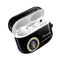 Montaga Podcast | Tony X Collection AirPod Cases | Unique Designs for Patriotic Souls, Gift for Music Lovers, USA Lovers,