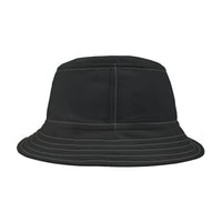 Montaga Seal Bucket Hat Casual Headwear in Black