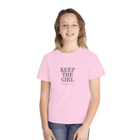 "Keep The Girl | Build The Woman" Short Sleeve Youth Tee