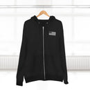 Team Montaga Unisex Zip Hoodie with Team Montaga and Flag Design.