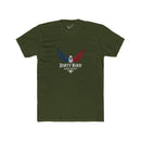 Dirty Bird Dark Roast Tee: Tapered Fit, Unisex Lightweight Combed Cotton Crew Neck.