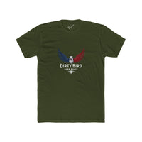 Dirty Bird Dark Roast Tee: Tapered Fit, Unisex Lightweight Combed Cotton Crew Neck.