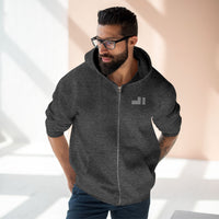 Team Montaga Unisex Zip Hoodie with Team Montaga and Flag Design.