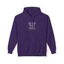 "Keep The Girl | Become The Woman" Fleece Hoodie - Cozy Pullover.