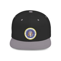 The Montaga Podcast Stylish Flat Bill Snapback Hat.