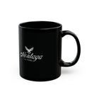 Team Montaga Ceramic Mug in black: 11oz & 15oz sizes