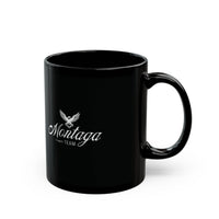 Team Montaga Ceramic Mug in black: 11oz & 15oz sizes