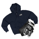 Team Montaga Unisex Zip Hoodie with Team Montaga and Flag Design.
