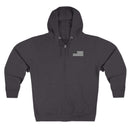 Team Montaga Unisex Zip Hoodie with Team Montaga and Flag Design.