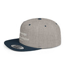 "Two wings on the same dirty, dirty bird" Flat Bill Snapback Hat.
