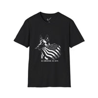 Belgian Malinois Graphic Tee - Casual Fit, Unisex Softstyle Crew-Neck.