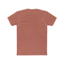 Montaga Podcast Varsity Tee: Tapered Fit, Unisex Lightweight Combed Cotton Crew Neck.
