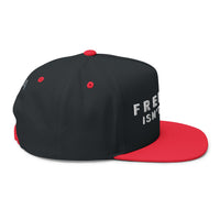 Freedom Isn't Free Flat Bill Cap | Custom Embroidery