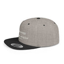"Two wings on the same dirty, dirty bird" Flat Bill Snapback Hat.