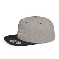 "Two wings on the same dirty, dirty bird" Flat Bill Snapback Hat.